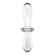 Przezroczysty szklany dildo Double Crystal kolor: transparentny Satisfyer (Niemcy)