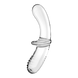 Przezroczysty szklany dildo Double Crystal kolor: transparentny Satisfyer (Niemcy)