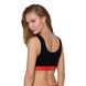 Спортивний топ на широких бретелях Passion PS003 TOP black SO4213 фото 2 Safeyourlove