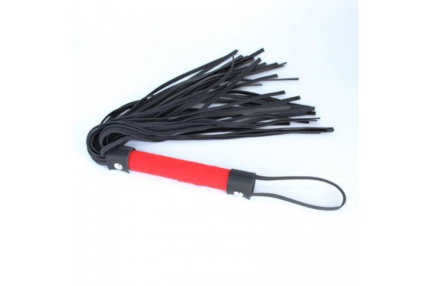 Флоггер DS Fetish Flogger black/red suave 293200102 фото