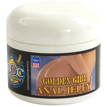 Анальний гель-змазка DocJohnson Golden Girl Anal Jelly (56 мл) на олійній основі, зволожувальний SO1568 SafeYourLove