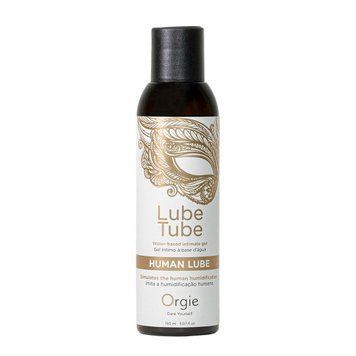 Water-based lubricant Orgie Lube Tube Human Lube, 150 ml, imitation of natural lubricant and saliva