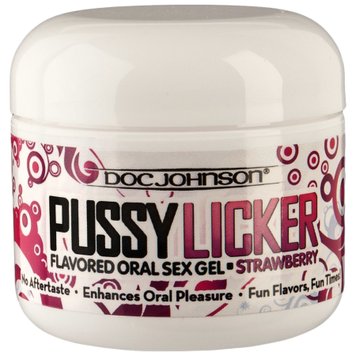 Смачний гель для кунілінгусу Doc Johnson Pussy Licker Strawberry (56 г) SO3490 SafeYourLove