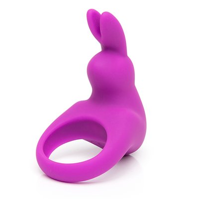 Эрекционное кольцо с вибрацией Happy Rabbit Rechargeable Cock Ring Purple FS84681 фото