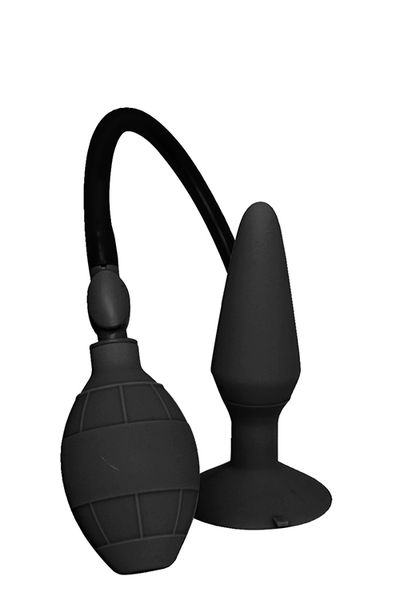 Надувний Анальний plug MENZSTUFF LARGE INFLATABLE PLUG, Черный DT20837 SafeYourLove