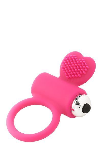 Эрекционное кольцо с вибрацией Dream Toys FLIRTS COCKRING PINK DT21892 фото