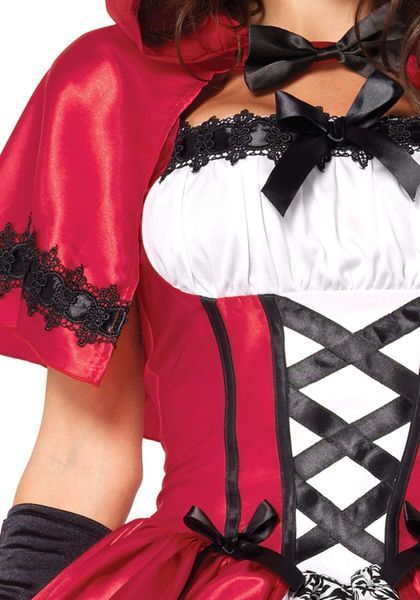 Kostium Czerwonego Kapturka Leg Avenue Gothic Riding Hood, rozmiar L