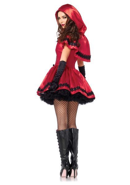 Kostium Czerwonego Kapturka Leg Avenue Gothic Riding Hood, rozmiar L