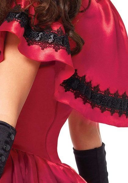 Kostium Czerwonego Kapturka Leg Avenue Gothic Riding Hood, rozmiar L