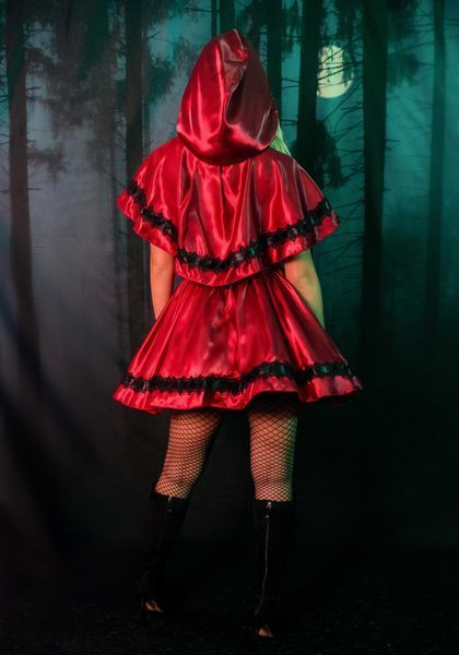 Kostium Czerwonego Kapturka Leg Avenue Gothic Riding Hood, rozmiar L