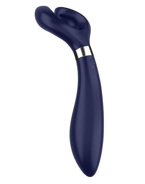 Dark blue Vibrator for couples Satisfyer Endless Fun