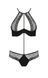 Комплект білизни з ажурними вставками SCARLET BIKINI black S/M - Passion P52619 фото 3 Safeyourlove