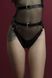 Гартери Feral Feelings - Belt Briefs, трусики, натуральна шкіра, колір Black SO3445 SafeYourLove