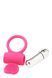 Эрекционное кольцо с вибрацией Dream Toys FLIRTS COCKRING PINK DT21892 фото 3