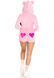 Leg Avenue Sweetheart Bear Velvet Romper, rozmiar M