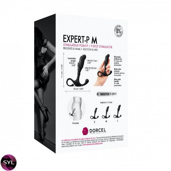 Ручний ергономічний масажер простати Dorcel Expert P size M SO5527 SafeYourLove