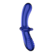 Blue glass dildo Double Crystal Satisfyer (Germany)