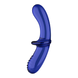 Blue glass dildo Double Crystal Satisfyer (Germany)
