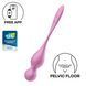 Pink Satisfyer Love Birds 1 Connect App White Smart Vibrating Vaginal Balls, 78 g