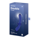 Blue glass dildo Double Crystal Satisfyer (Germany)