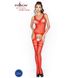 Бодістокінг Passion BS038 red, комбінезон, імітація панчох і пояса PBS038R фото 2 Safeyourlove