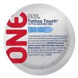 Презерватив ONE Tattoo Touch Blue, 1 шт, блакитний, з рельєфом у вигляді татуювання SX0755 фото Safeyourlove