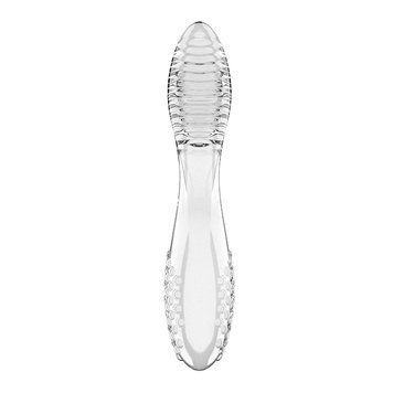 Двухсторонний стеклянный дилдо Satisfyer Dazzling Crystal 2 Transparent SX3550 фото