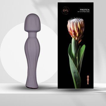 Вібратор мікрофон - SYL LOVE PROTEA, 26 режимів роботи, колір BORDEAUX
