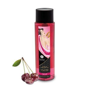 Гель для ванни та душу Shunga Frosted Cherry, 370 мл, з рослинними оліями та вітаміном Е SX1028 SafeYourLove