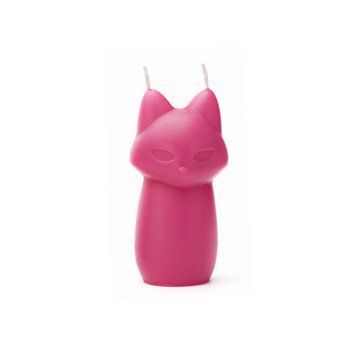 Low-temperature chanterelle candle Roomfun Rose with white tea aroma, pink