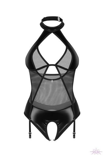 Боди Obsessive Dominna crotchless teddy, размер S SX3561 фото