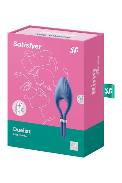 Регульоване ерекційне кільце з вібрацією Satisfyer Duelist SO6275 SafeYourLove