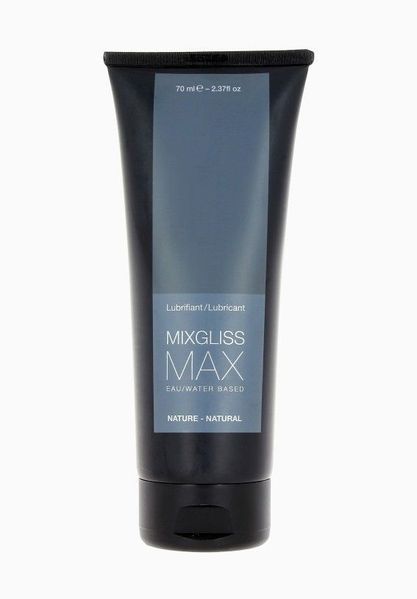 Lubrykant w żelu analnym MixGliss MAX NATURE (70 ml) na bazie wody z ekstraktem z aloesu