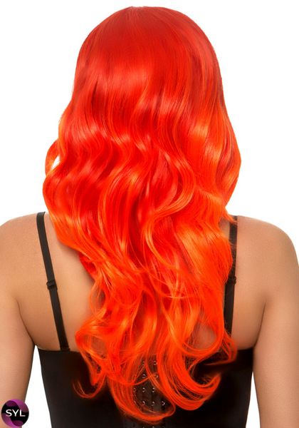 Leg Avenue Ombre long wavy wig Orange SO7938 SafeYourLove