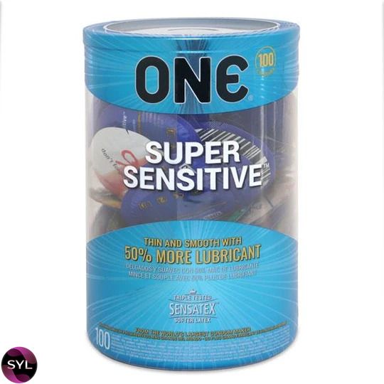 Упаковка 100шт ONE Super Sensitive UCIU000167 фото