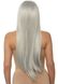 Перука Leg Avenue 33″ Long straight center part wig Grey SO8588 фото 2 Safeyourlove