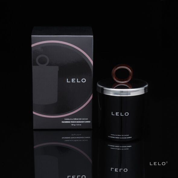 Massage candle LELO Massage Candle Vanilla & Creme de Cacao, soy wax, 36 hours of burning