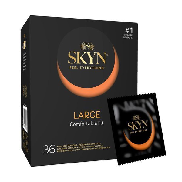 Презервативи SKYN Large 36 шт SX2395 фото Safeyourlove Презервативи SKYN Large 36 шт SX2395 SafeYourLove