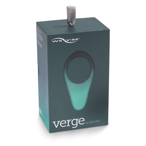 Смарт-віброкільце під одяг VERGE BY WE-VIBE SLATE, охоплює пеніс та мошонку, 10 режимів SO1701 SafeYourLove