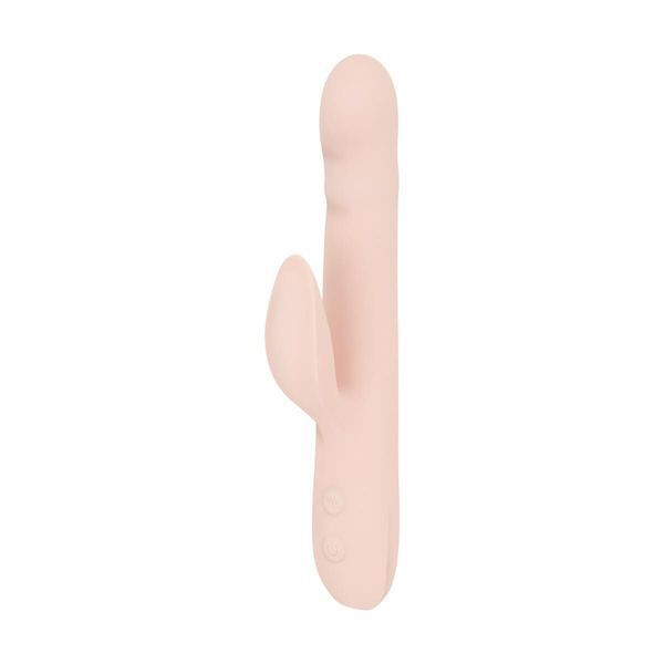 Вібратор-кролик Good Vibes Only - SHAI Thrusting Vibrator Soft Silicone - Pink SX3073 SafeYourLove