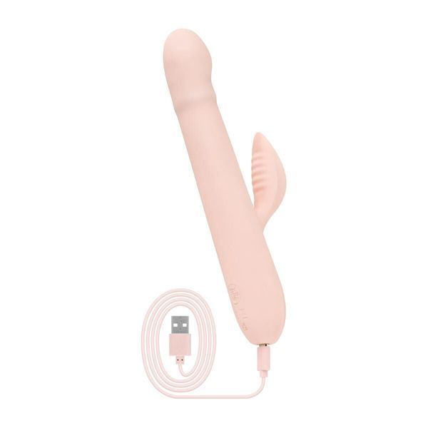 Вібратор-кролик Good Vibes Only - SHAI Thrusting Vibrator Soft Silicone - Pink SX3073 SafeYourLove