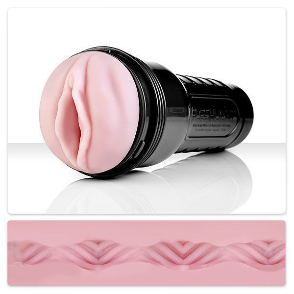 Мастурбатор вагина Fleshlight Pink Lady Vortex, ніжний реалістичний рельєф F17644 SafeYourLove