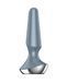 Сіра анальна смарт-вібропробка Satisfyer Plug-ilicious 2 SO5445 SafeYourLove