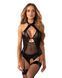 Боди Obsessive Dominna crotchless teddy, размер S SX3561 фото 1