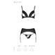 Комплект з екошкіри Passion Miley Set: трусики, бюстгальтер, пояс для панчіх, розмір L/XL SO5771 фото 5 Safeyourlove