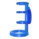 Nozzle with vibration Chisa Get Lock Vibrating Cock Cage and erection rings, blue