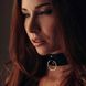 Чокер Bijoux Indiscrets MAZE - Wide Chocker Black В0207 фото 3