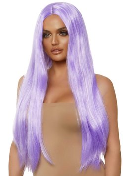 Перука Leg Avenue 33″ Long straight center part wig lavender SO8589 SafeYourLove