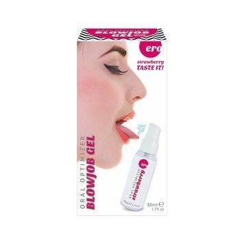 Stymulujący żel doustny HOT Oral Optimizer Żel do ssania o smaku truskawkowym, 50 ml