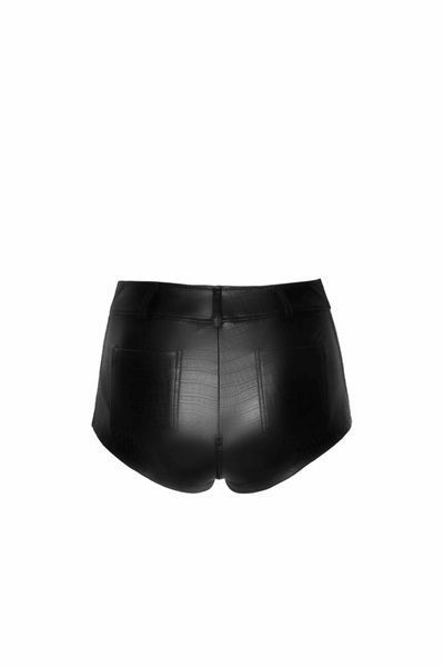 Женские шортики Noir Handmade F318 Wild crocodile printed wetlook shorts, размер S SX0333 фото